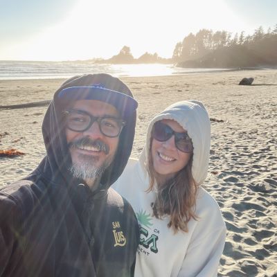 Celebrating a milestone birthday on the beach in Tofino, BC